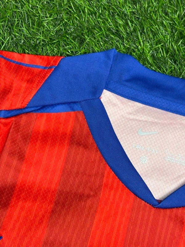 PSG 25/26 Red Blue 3rd Kit Fan Edition With Short - L