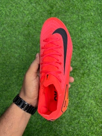 Mercurial Vapor 16 Orange Red Low-top FG With Lace