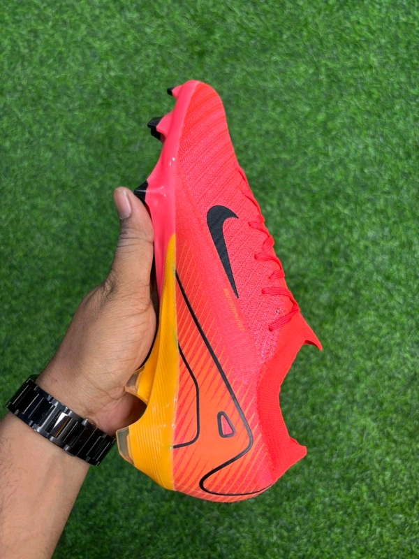 Mercurial Vapor 16 Orange Red Low-top FG With Lace