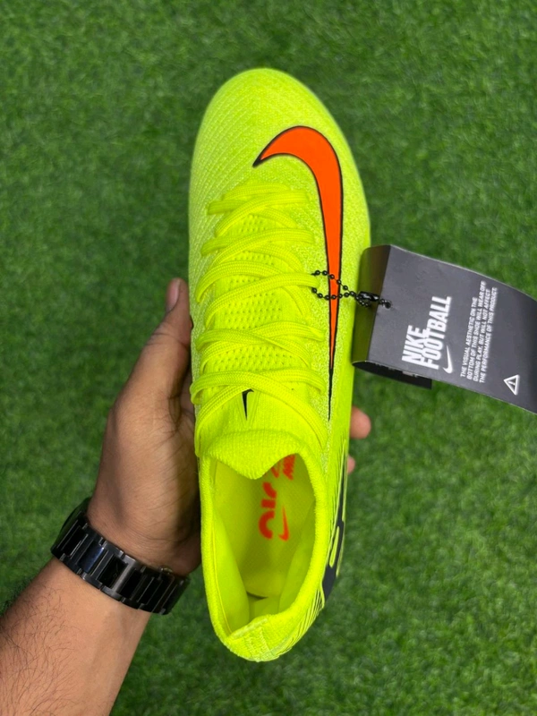 Mercurial Vapor 16 Green Black Low-top FG With Lace - 6