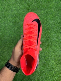 Mercurial Superfly 10 Red Black High-top FG With Lace - 7.5