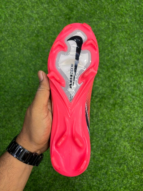 Mercurial Superfly 10 Red Black High-top FG With Lace - 7.5