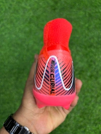 Mercurial Superfly 10 Red Black High-top FG With Lace - 7.5