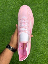 F50 LY Baby Pink Colour Low-top FG With Lace - 9.5