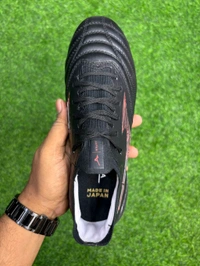 Mizuno Neo 3 Elite Black Red Colour FG With Lace - 7.5