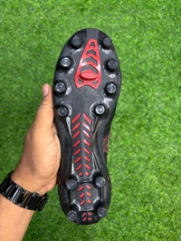 Mizuno Neo 3 Elite Black Red Colour FG With Lace - 7.5