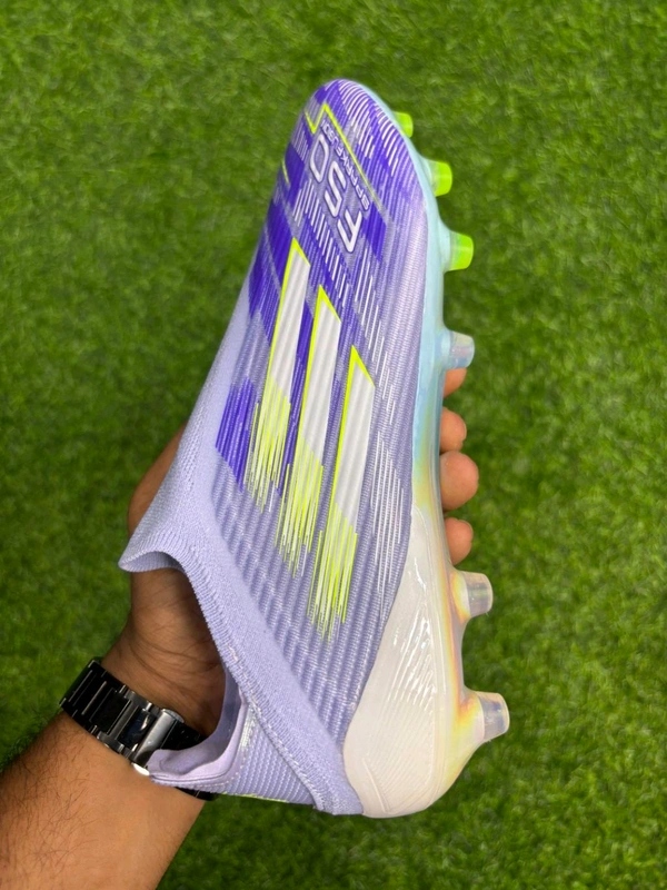 F50 Light Purple Colour Low-top FG Without Lace - 7.5