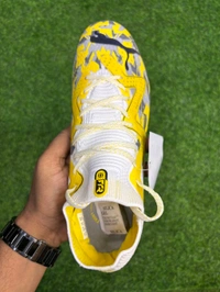 Future Ultimate Yellow Colour Low-top FG With Lace  - 7.5