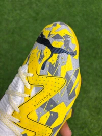 Future Ultimate Yellow Colour Low-top FG With Lace  - 7.5
