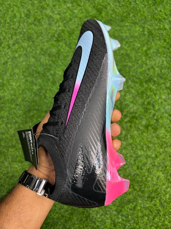 Mercurial Vapor 16 Black Pink Low-top FG With Lace - 7.5