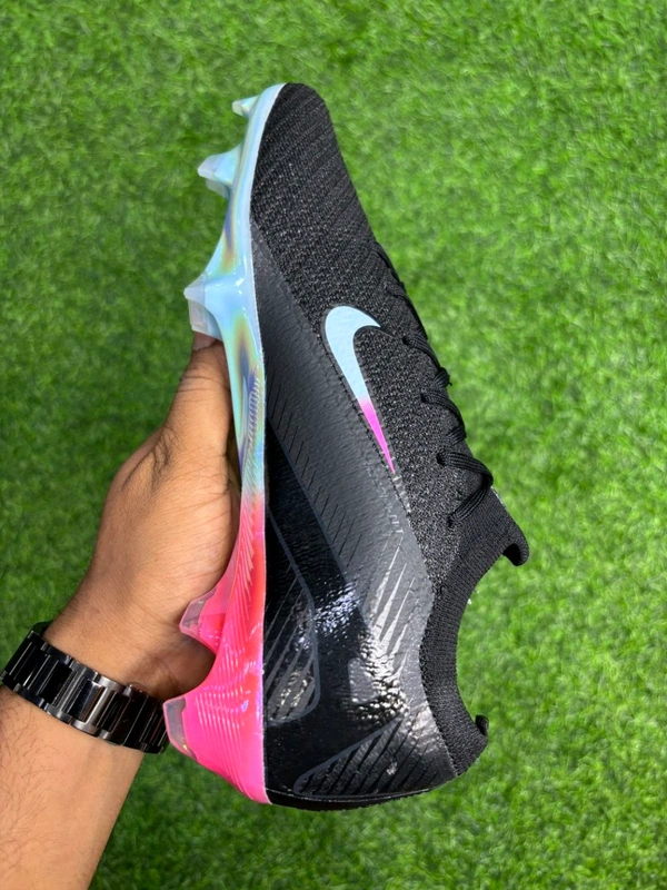 Mercurial Vapor 16 Black Pink Low-top FG With Lace - 7.5