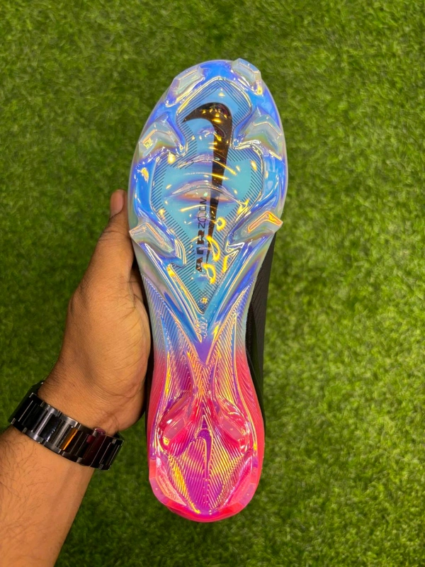 Mercurial Vapor 16 Black Pink Low-top FG With Lace - 7.5