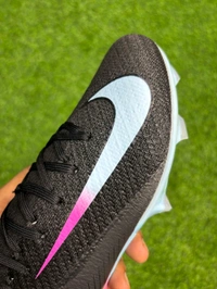 Mercurial Vapor 16 Black Pink Low-top FG With Lace - 7.5
