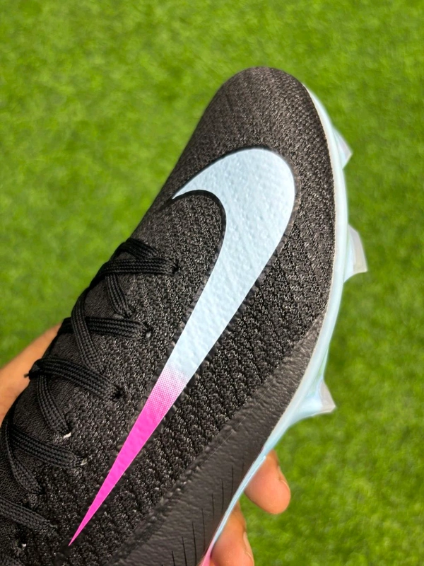 Mercurial Vapor 16 Black Pink Low-top FG With Lace - 7.5