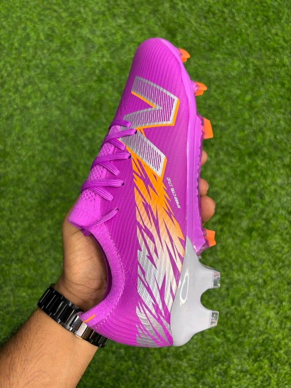 NB Furon V8 Elite Purple Colour Low-top FG With Lace - 7.5