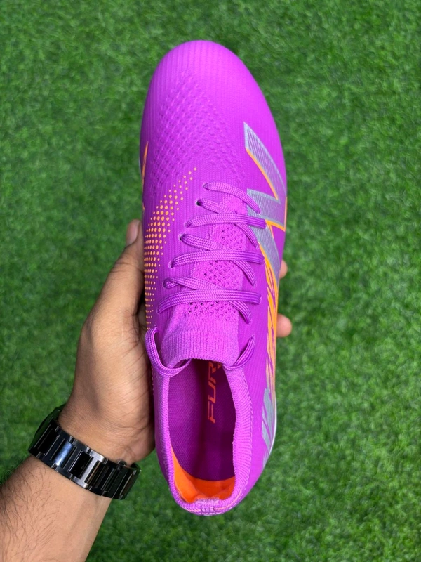 NB Furon V8 Elite Purple Colour Low-top FG With Lace - 7.5