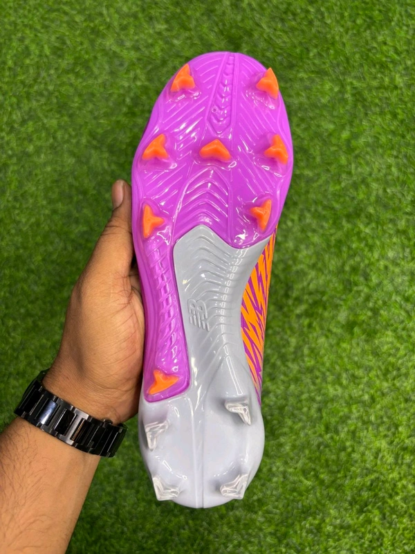 NB Furon V8 Elite Purple Colour Low-top FG With Lace - 7.5