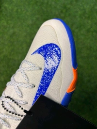 Mercurial Vapor 16 White Blue Low-top Turf/AG With Lace - 7.5