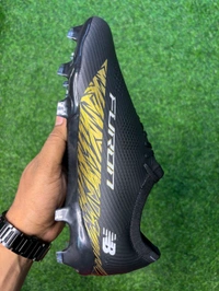 NB Furon V8 Elite Black Gold Low-top FG With Lace - 8