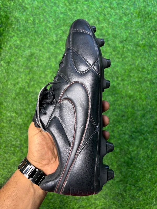 Premier II Black Colour Low-top FG With Lace  - 7