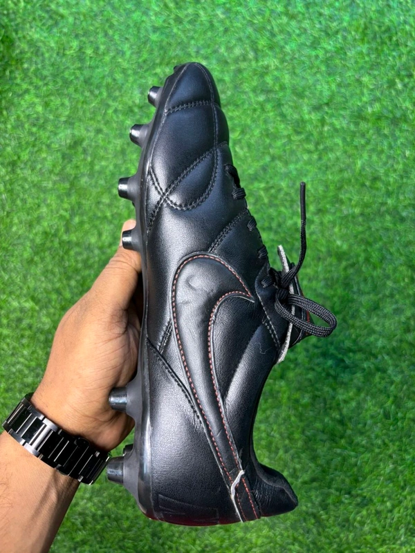 Premier II Black Colour Low-top FG With Lace  - 7