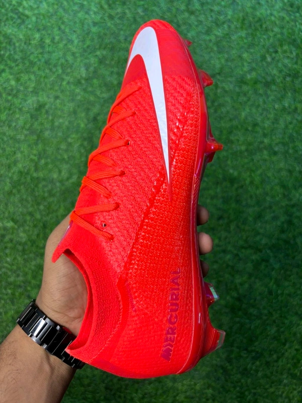Mercurial Vapor 16 Red Colour Low-top FG With Lace  - 9