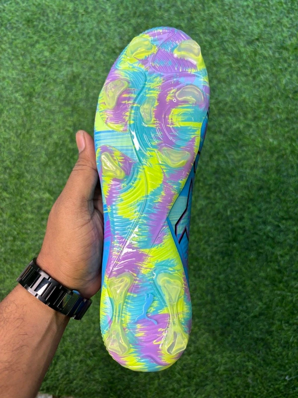 Future 8 Ultimate White And Mix Colour Low-top FG With Lace  - 8