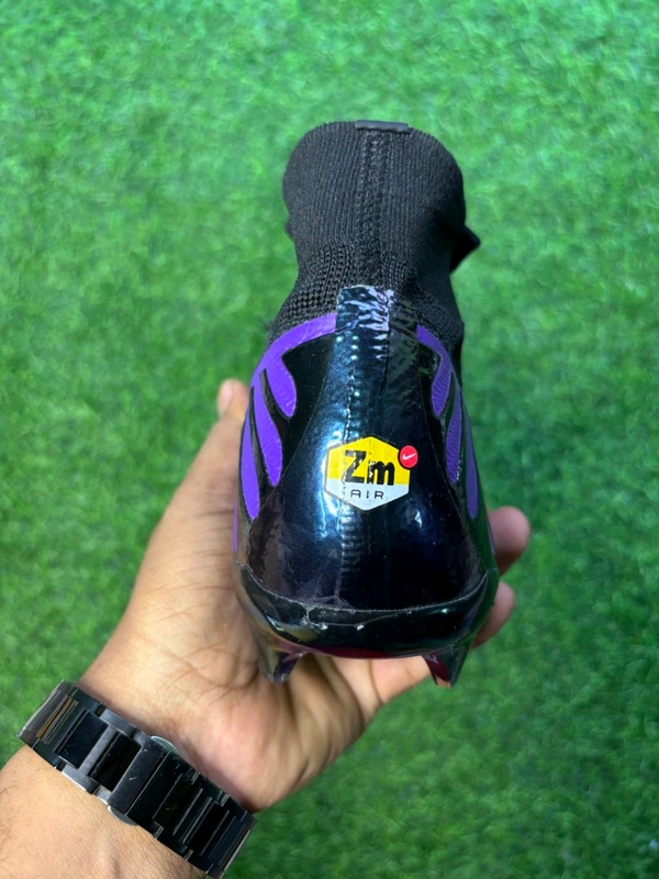 Mercurial Superfly 9 Violet High-top FG With Lace(MBAPPE) - 10