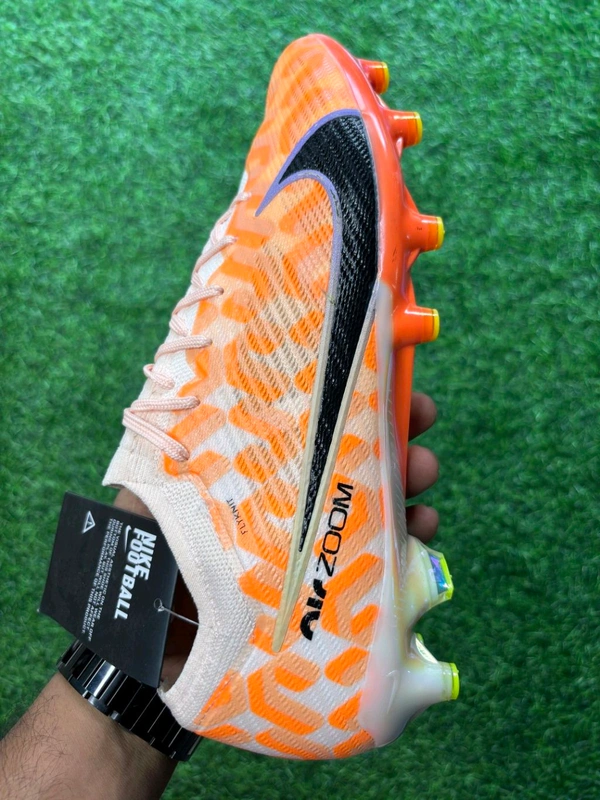 Mercurial Vapor 15 Orange Colour Low-top FG/AG With Lace - 7.5