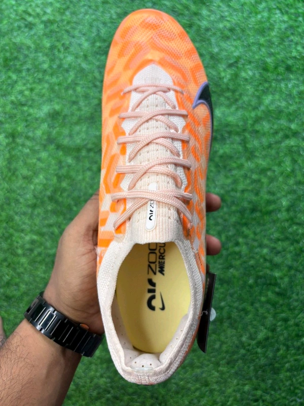 Mercurial Vapor 15 Orange Colour Low-top FG/AG With Lace - 7.5