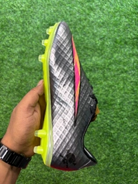 Hypervenom Phantom Silver Grey Low-top FG/AG With Lace - 8.5