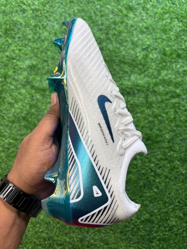 Mercurial Vapor 16 Elite White Green Low-top FG With Lace - 7