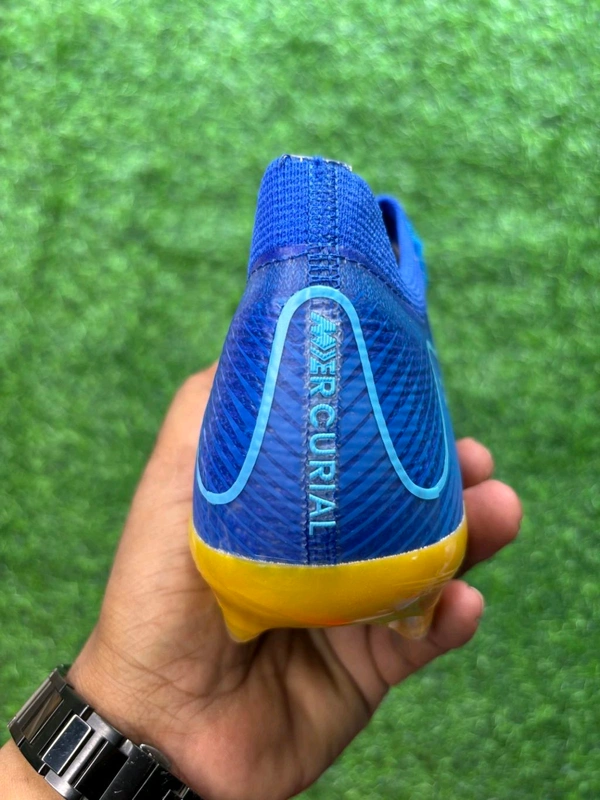 Mercurial Vapor 16 Elite Blue Gold Low-top FG With Lace - 7.5