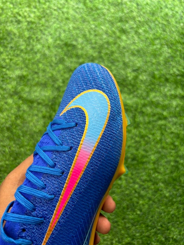 Mercurial Vapor 16 Elite Blue Gold Low-top FG With Lace - 7.5