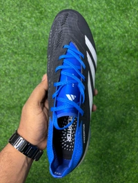 Predator Elite Blue Black FG With Lace - 8