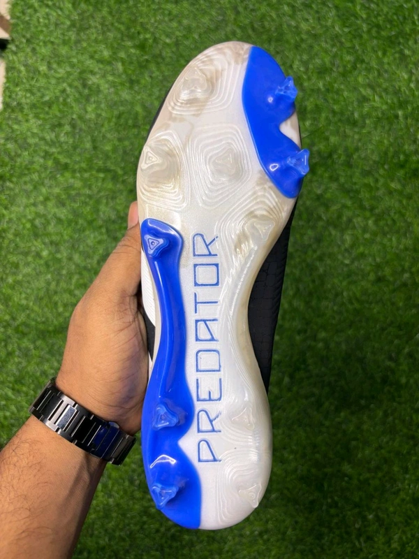 Predator Elite Blue Black FG With Lace - 8