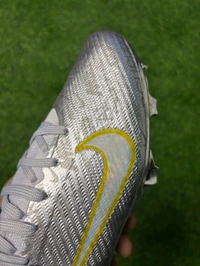 Mercurial Superfly 9 Silver Colour High-top FG With Lace - 6