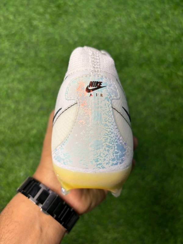 Mercurial Vapor 16 Glossy White Low-top FG With lace  - 9