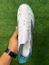 F50 Elite White Green Low-top FG With Lace - 8
