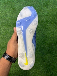 Phantom 6 Luna III Elite While Blue FG High-top With Lace  - 7.5