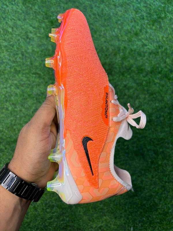 Phantomgx Elite Low-top Orange Colour Low-top FG With Lace - 6