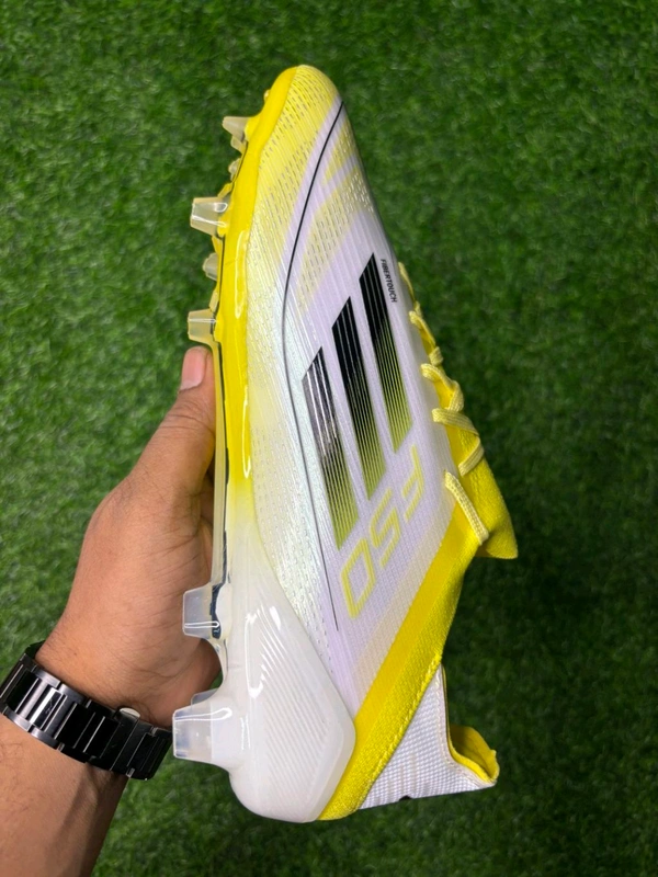 F50 Elite Yellow Colour Low-top FG With lace  - 9