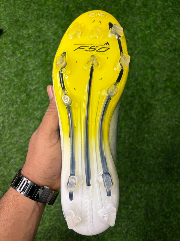 F50 Elite Yellow Colour Low-top FG With lace  - 9.5