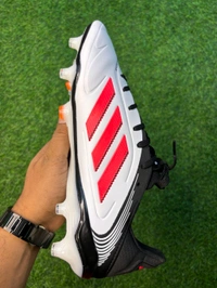 Copa Pure 3 White Red Colour Low-top FG With Lace  - 9.5