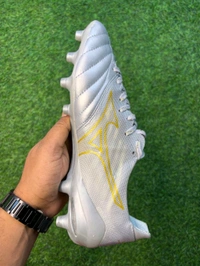 Mizuno Neo II silver Gold Low-top FG With Lace - 8