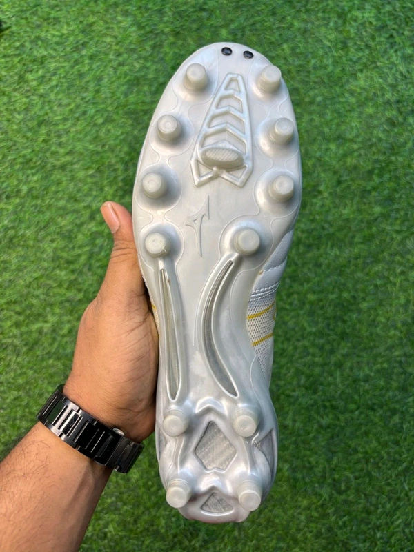 Mizuno Neo II silver Gold Low-top FG With Lace - 8