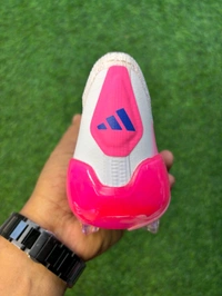 Predator Elite White Pink Low-top FG With Lace  - 7.5