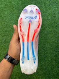 F50 Elite White Orange Colour Low-top FG With Lace - 9.5