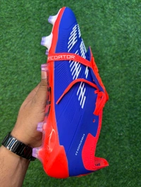 Predator Foldover Elite Blue Orange FG With Lace  - 8