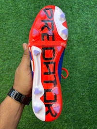 Predator Foldover Elite Blue Orange FG With Lace  - 8